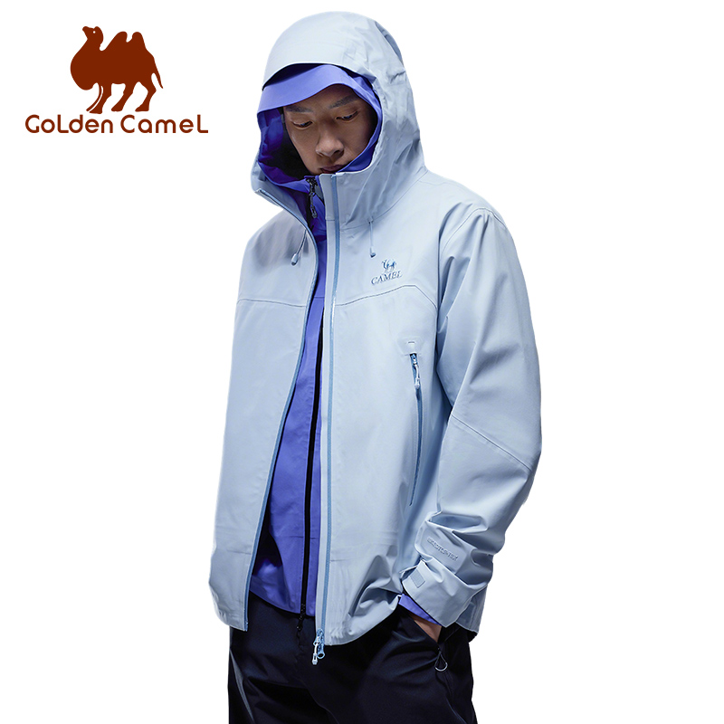 Windbreak Shell Jacket - Chaquetas Rígidas GOLDEN CAMEL Unisex, Cortavientos