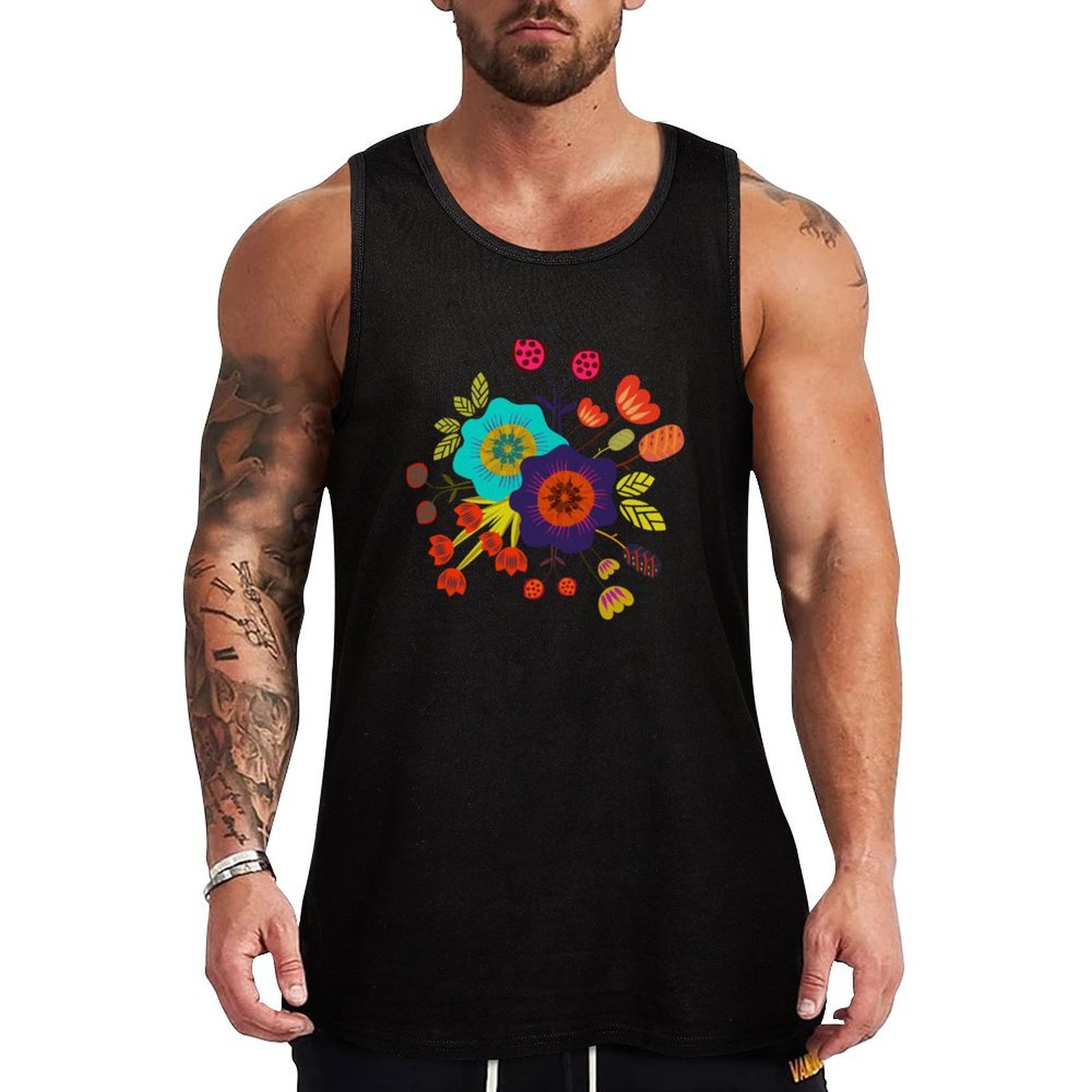 Fashion Street Night - Camiseta sin mangas Magical Night Garden,