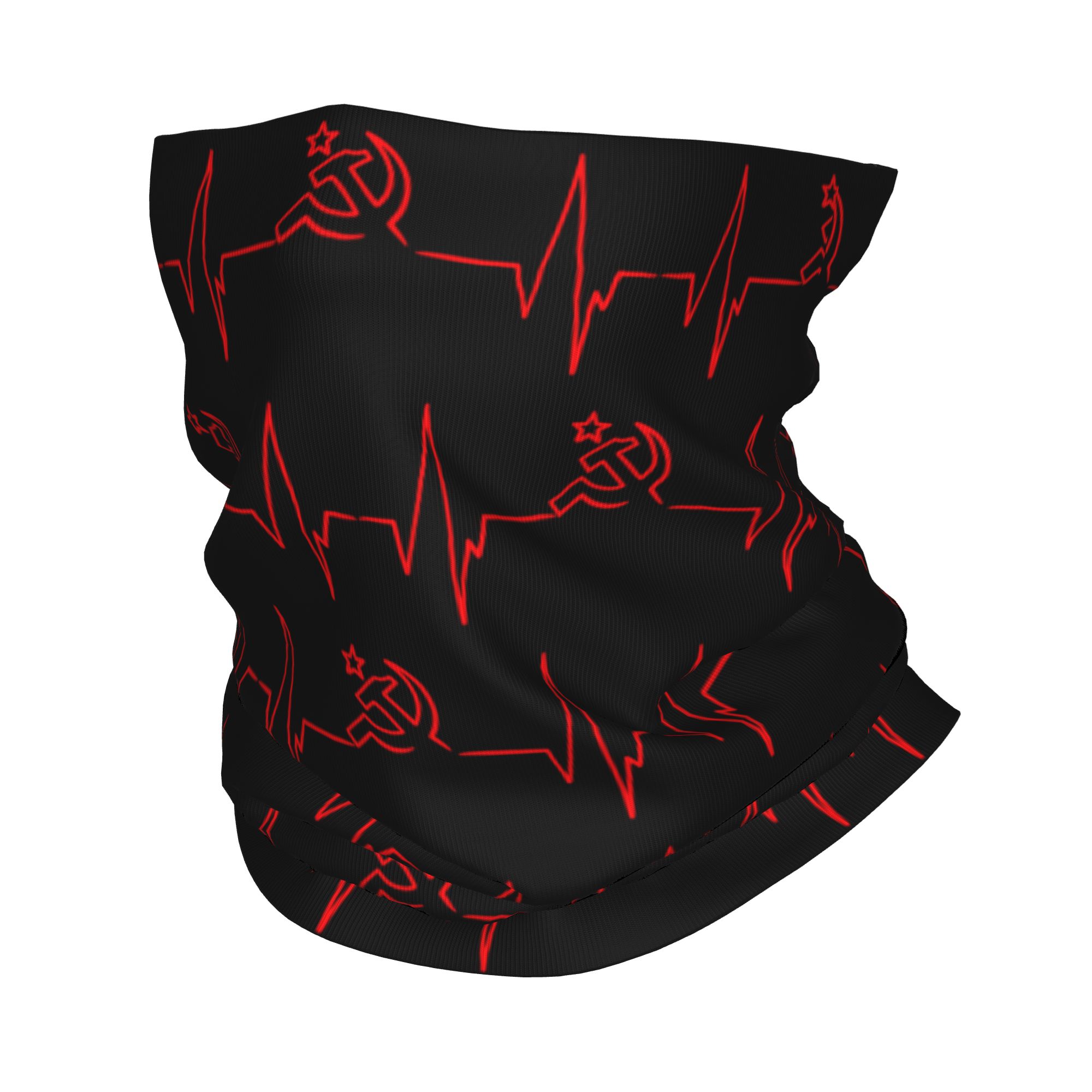 Balaclava Face Mask - Bandana personalizada con latido del corazón,