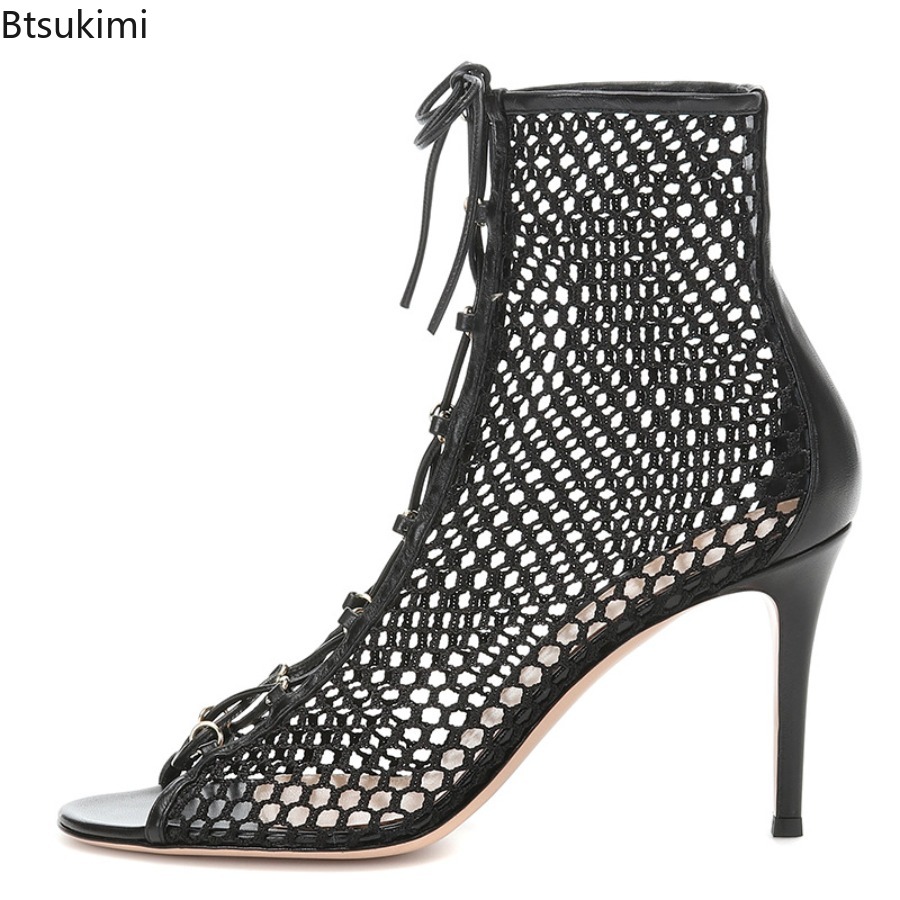 Street Fashion Dress - Nuevas sandalias de verano negras sexys