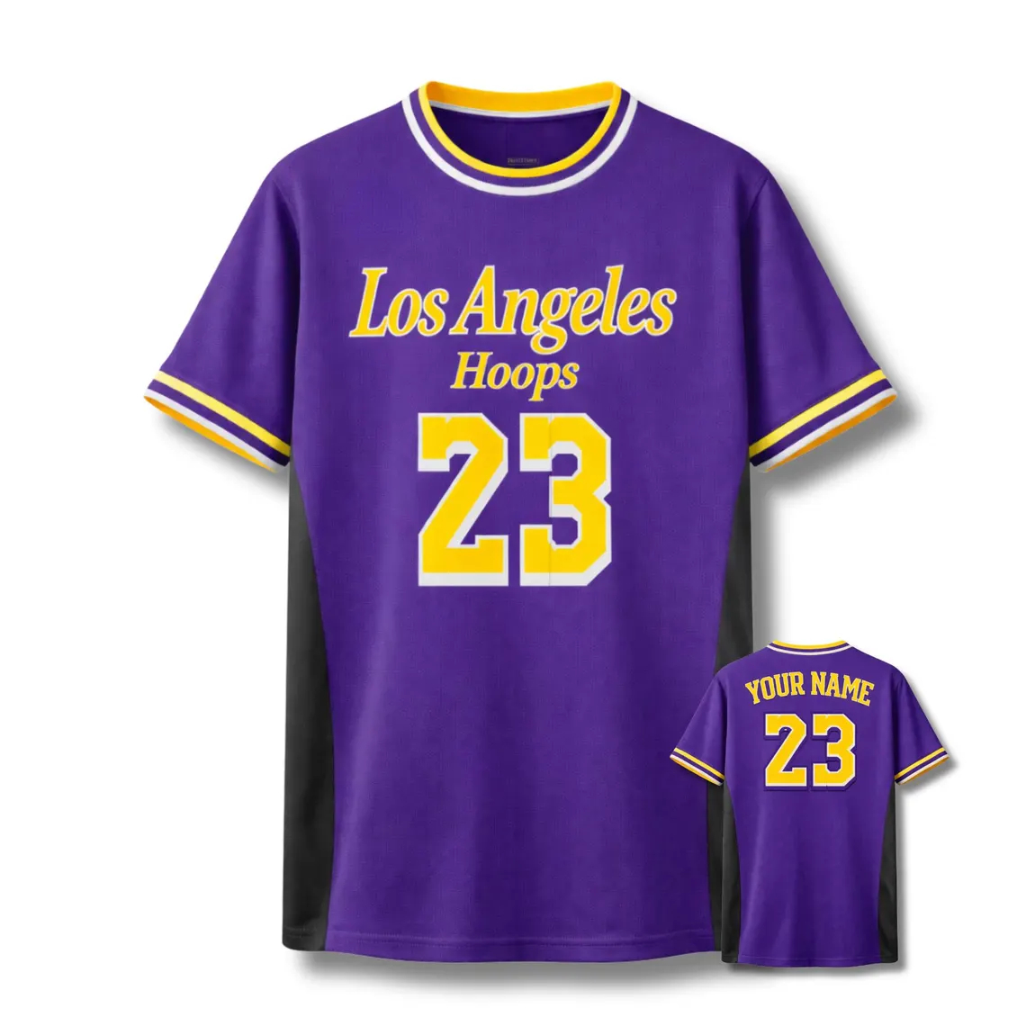 Street Fashion Chicago - Camiseta de Baloncesto Personalizada con Letras