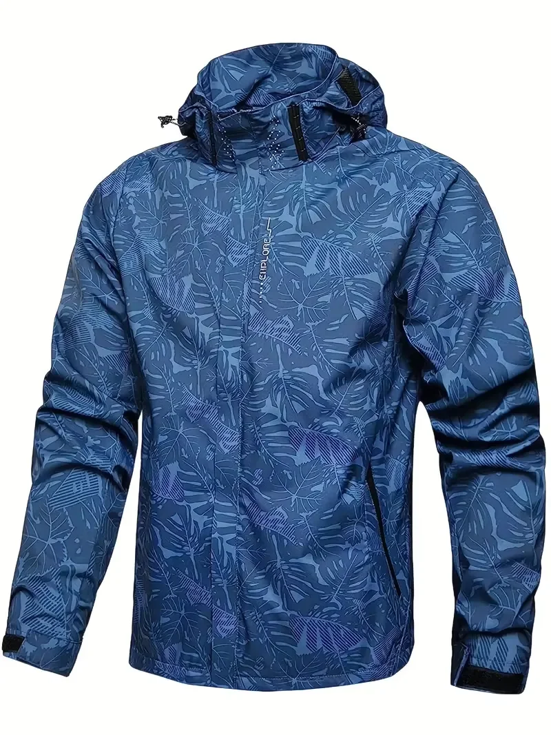 Windbreak Shell Jacket - Chaqueta Cortavientos Impermeable Casual para Hombre