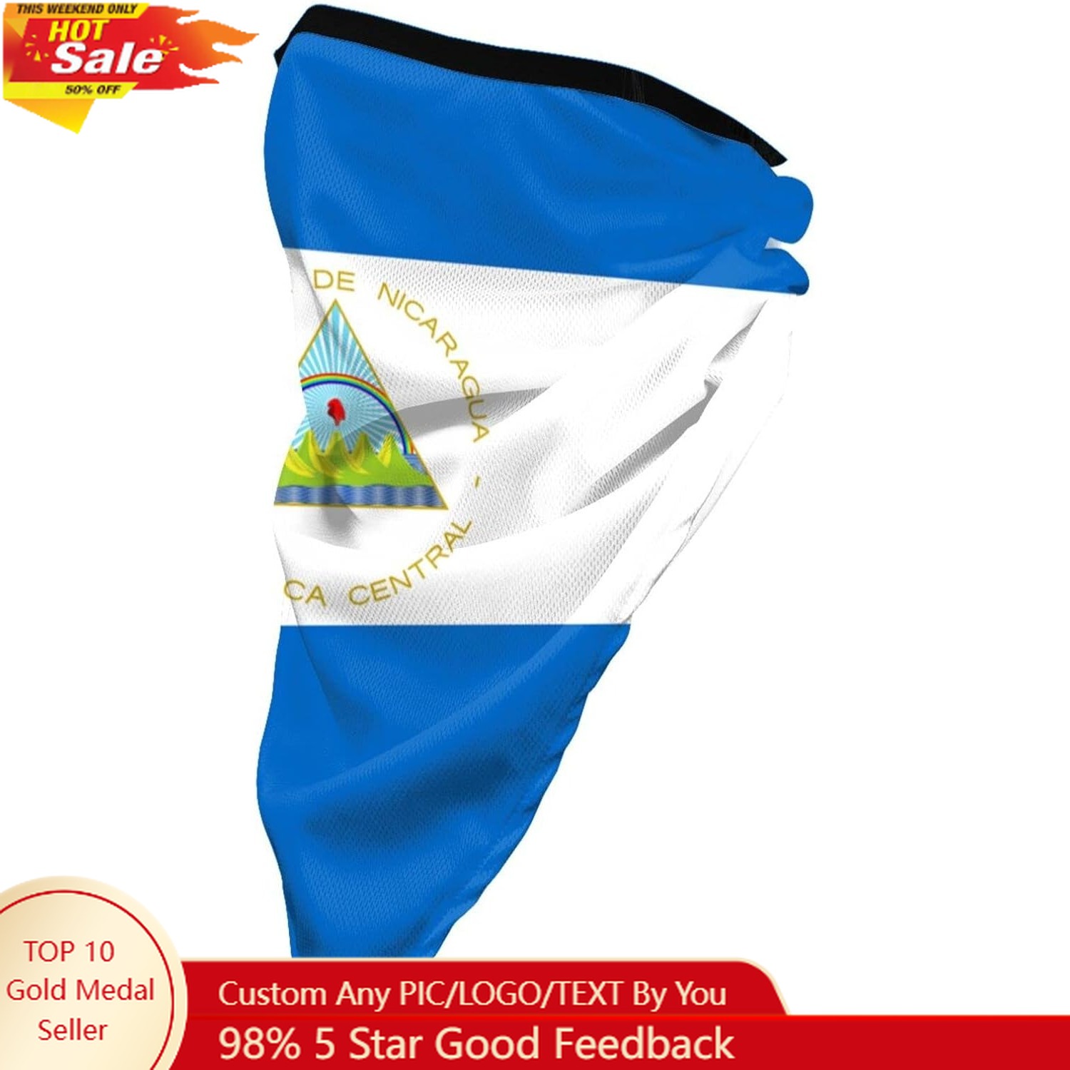 Balaclava Face Mask - Bandera de las Islas Fiji Máscara