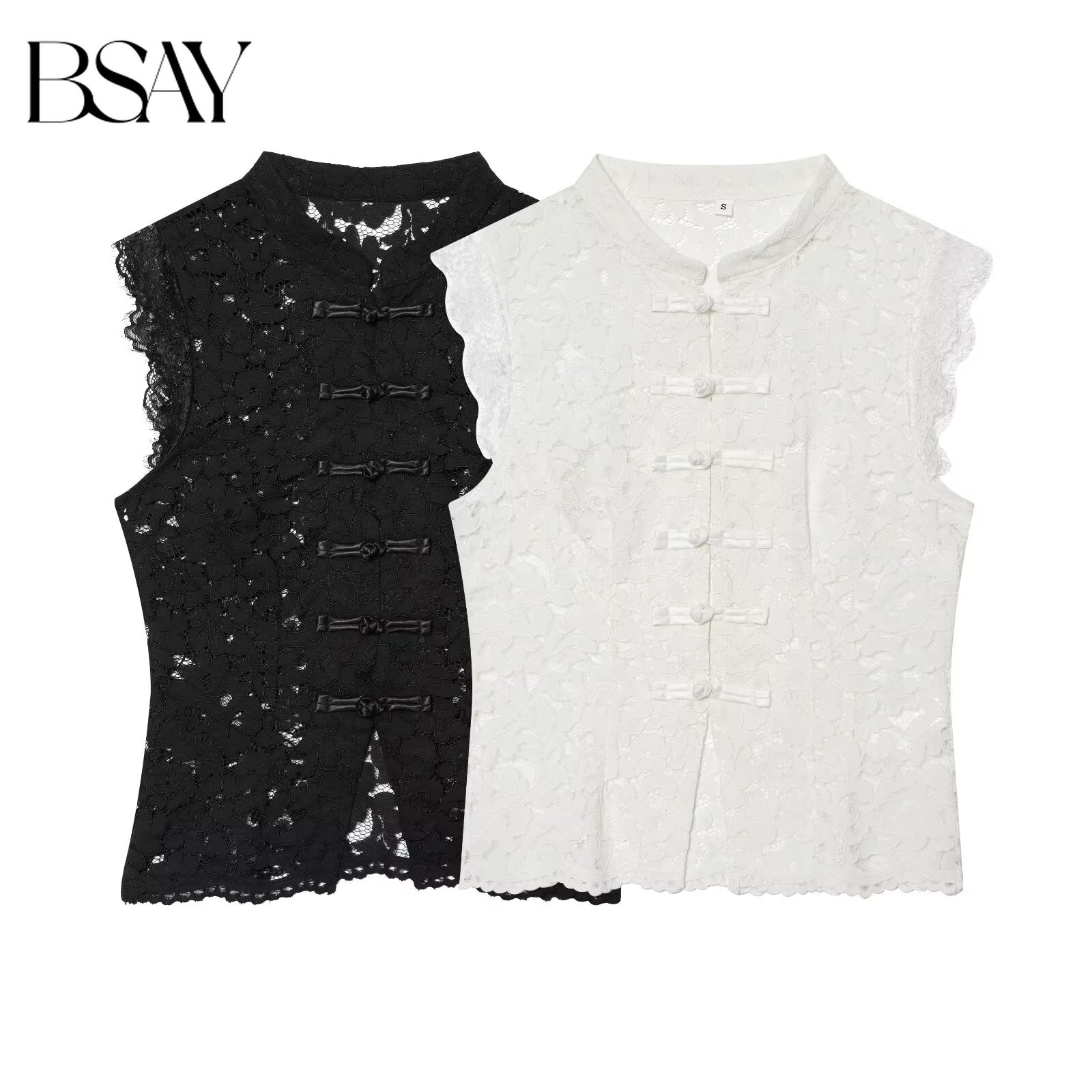 Street Fashion In Chinese - BSAY Ropa de mujer, chaleco blanco