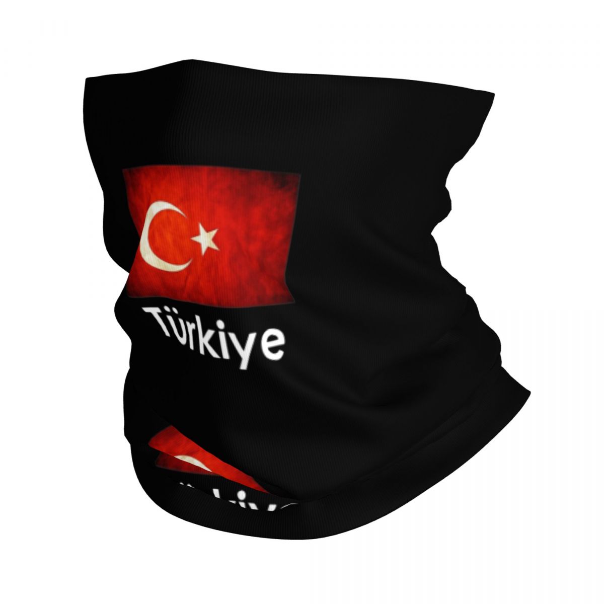 Balaclava Face Mask - Turkiye-Bandana con diseño de bandera de
