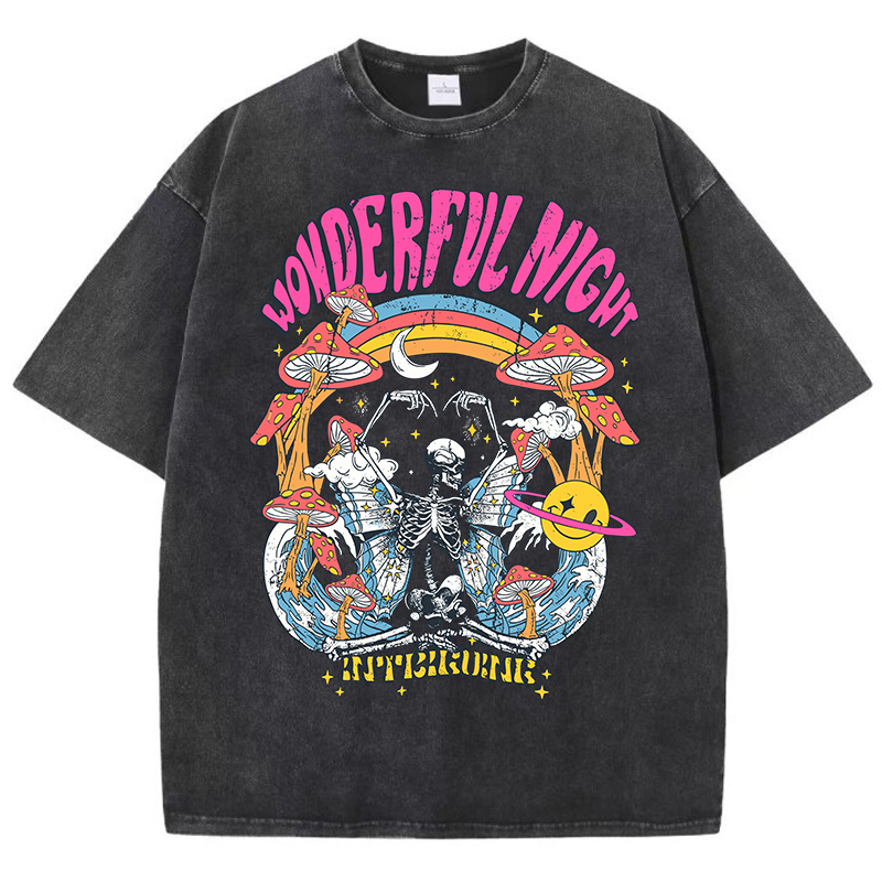 Fashion Street Night - Camisetas de mujer con estampado maravilloso