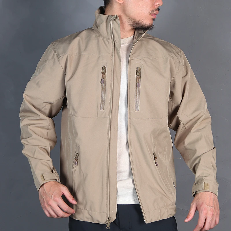 Windbreak Shell Jacket - Emersongear-Chaqueta cortavientos táctica de concha suave,