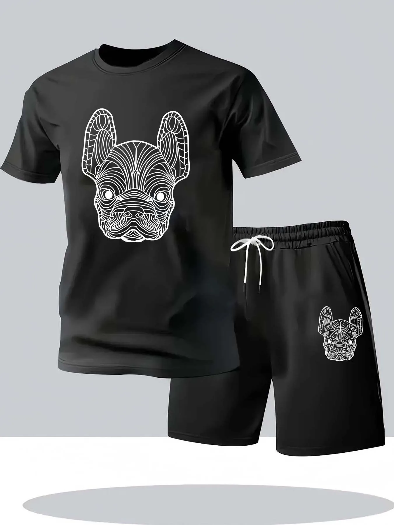 Street Fashion Clothes - Conjunto de camiseta y pantalones cortos