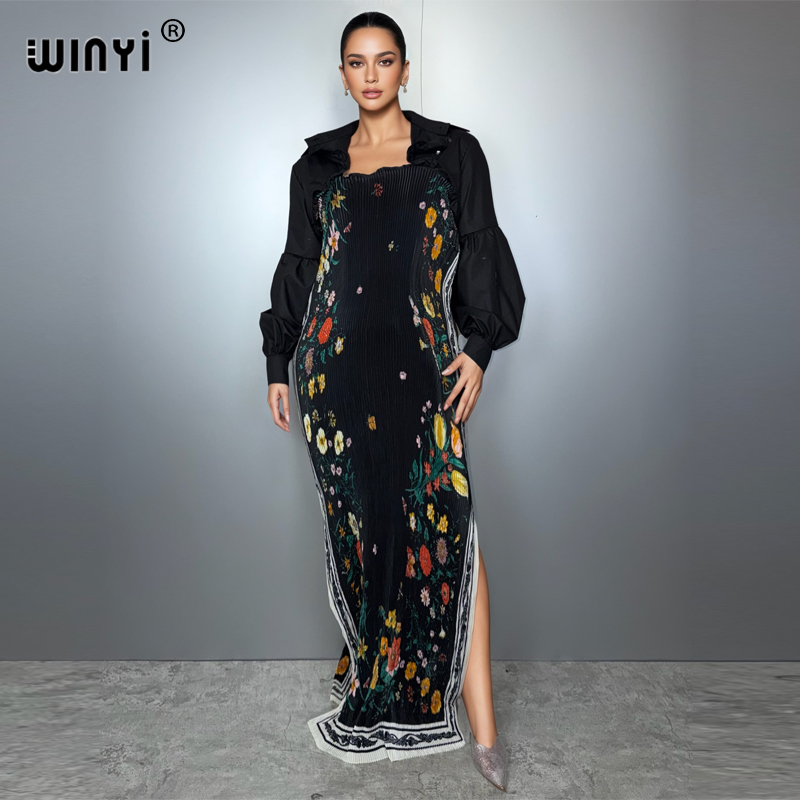 Street Fashion Dubai - WINYI-vestido ajustado elástico, ropa de calle,