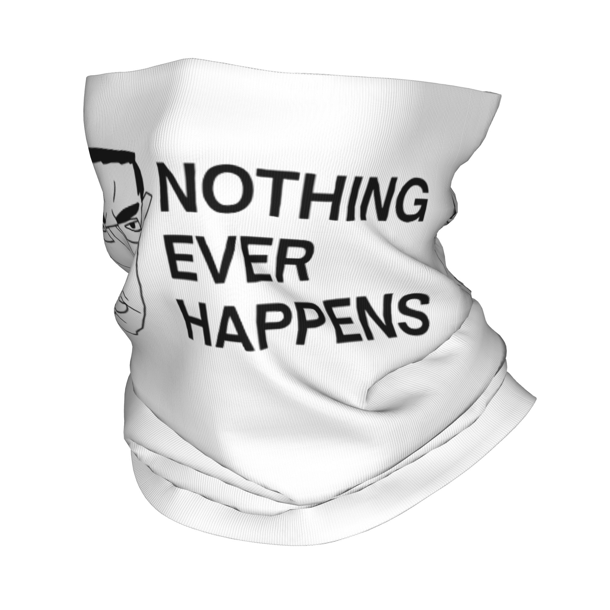 Balaclava Face Mask - Chudjak Chud Nothing Ever Happens Bandana,