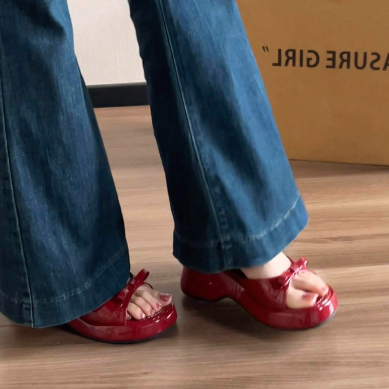 Sandalias de Plataforma con Ta - Street Fashion Clothes reseña y precio