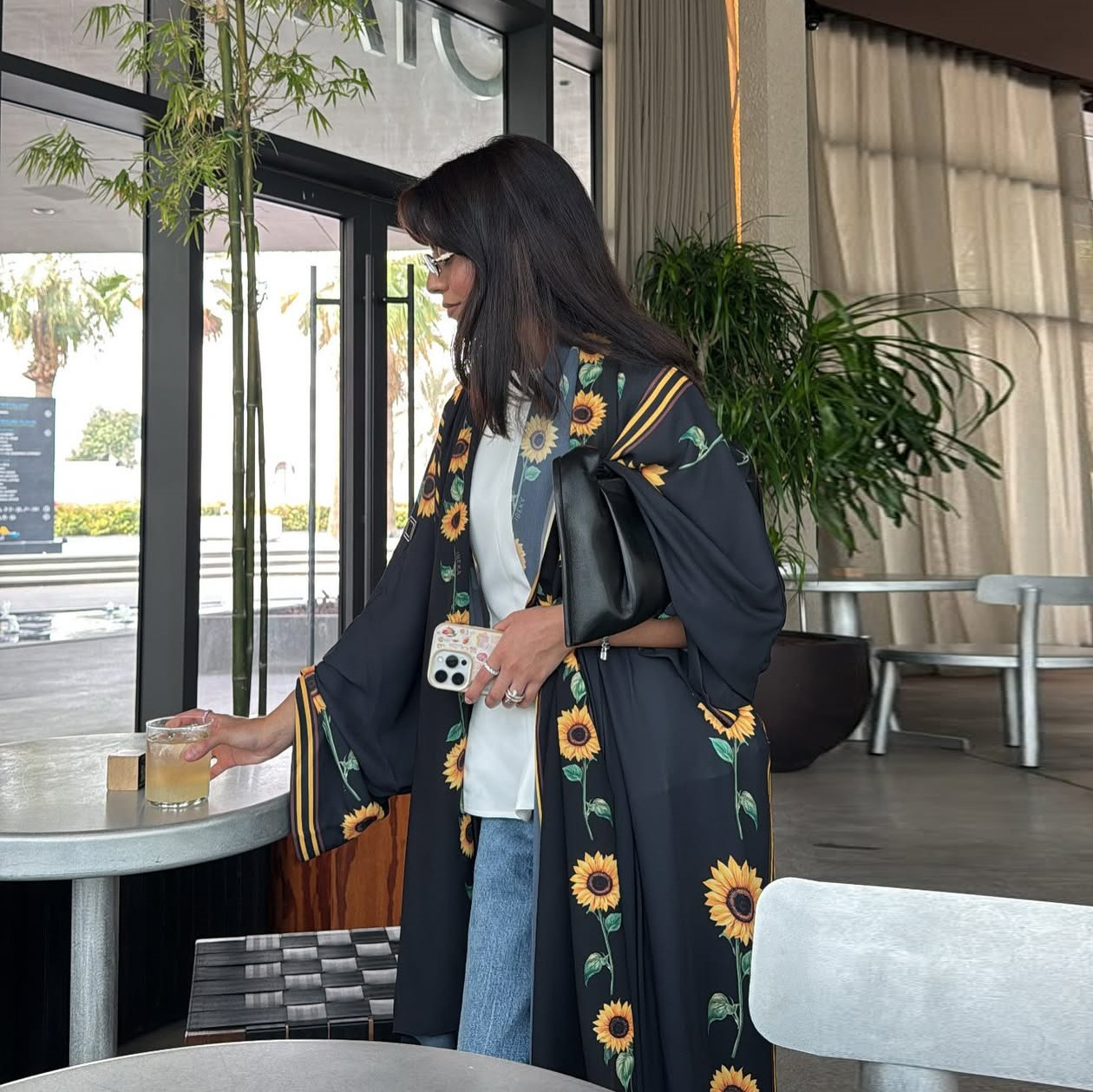 Vestido tipo cárdigan Dubai co - Street Fashion Dubai reseña y precio