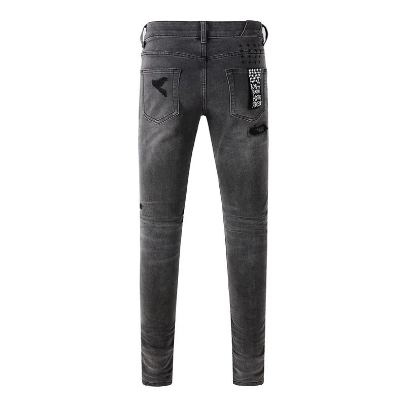 Pantalones vaqueros rasgados c - Distressed Jean Rip reseña y precio