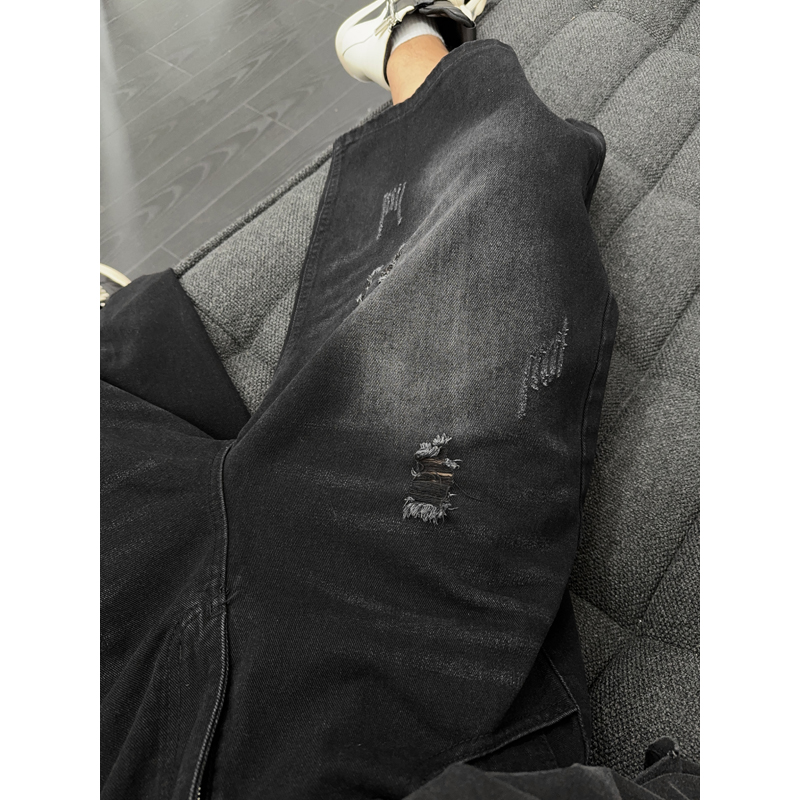 Shorts Vaqueros Unisex America - Distressed Jean Rip reseña y precio