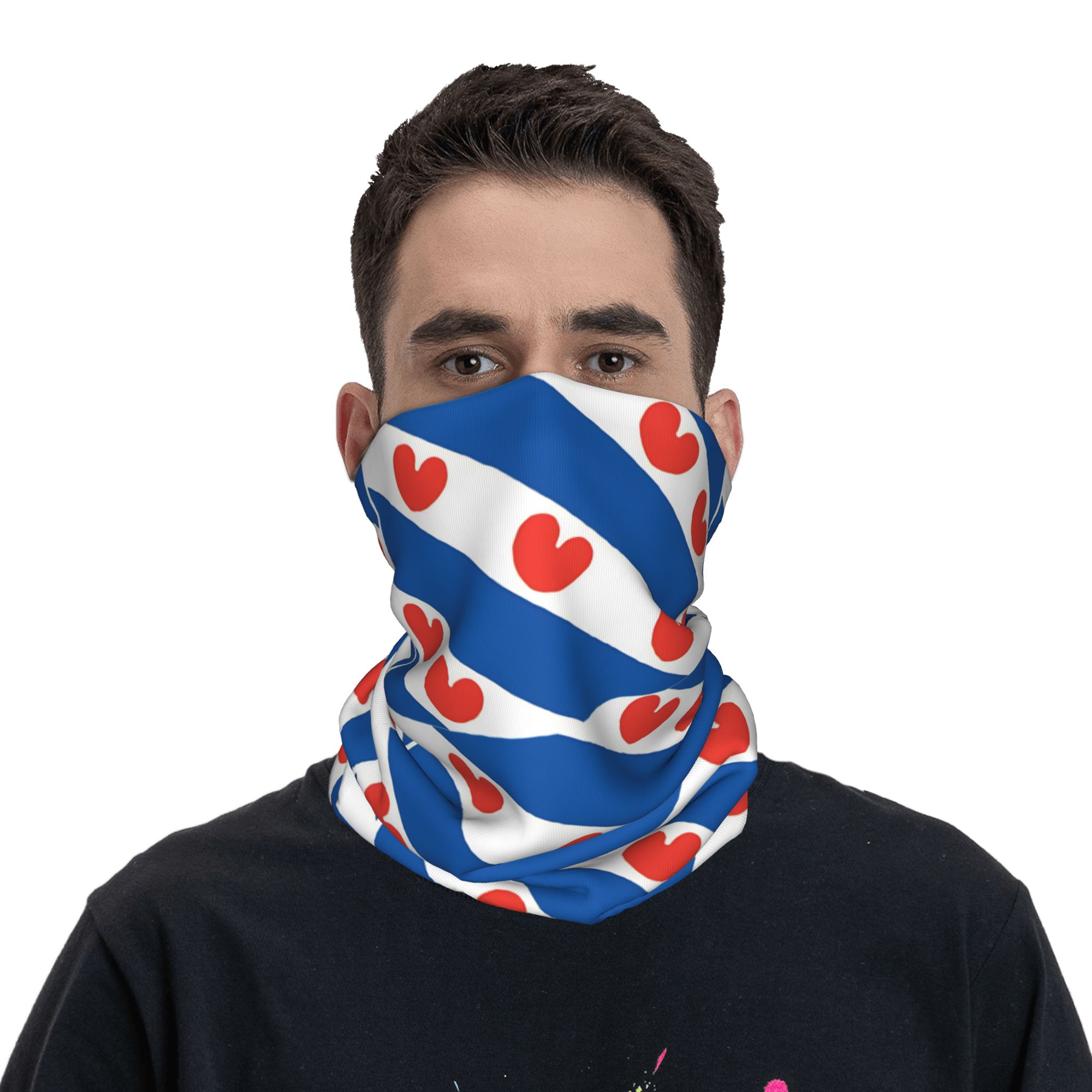 Pañuelo con la Bandera de Frie - Balaclava Face Mask reseña y precio