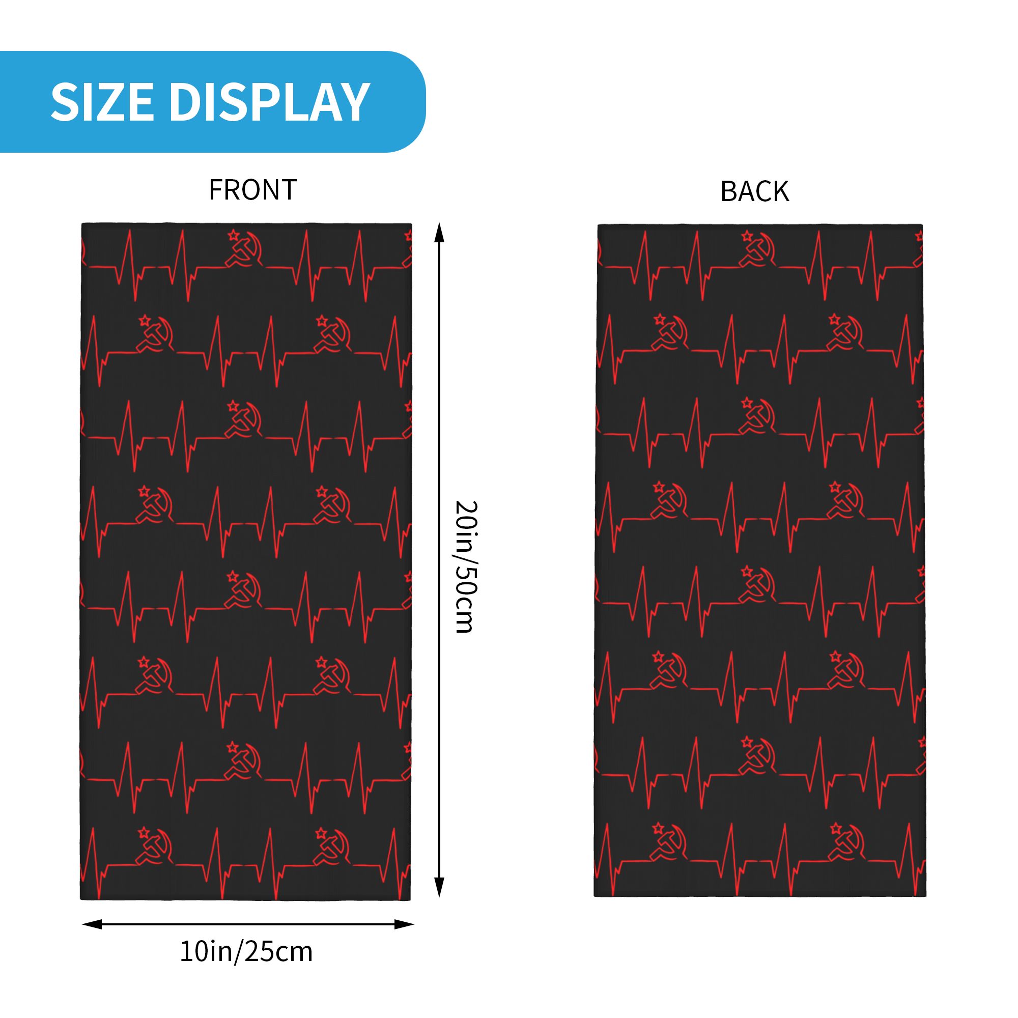 Bandana personalizada con lati - Balaclava Face Mask reseña y precio