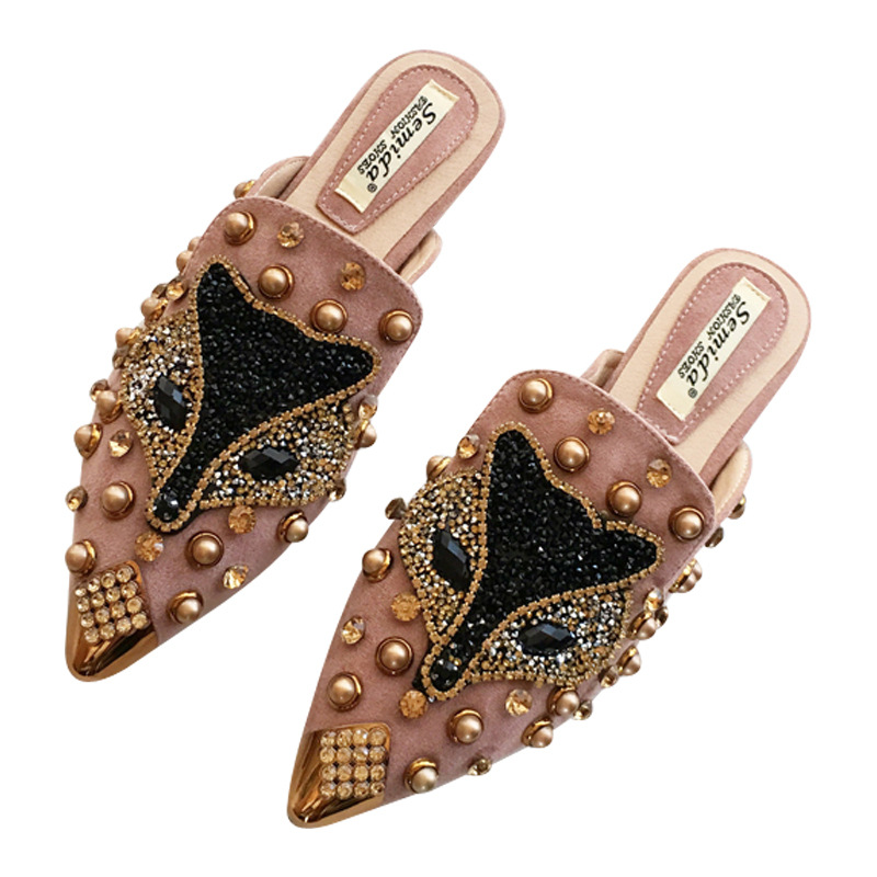 Mules de mujer 2026 con pedrer - Street Fashion Luxury reseña y precio