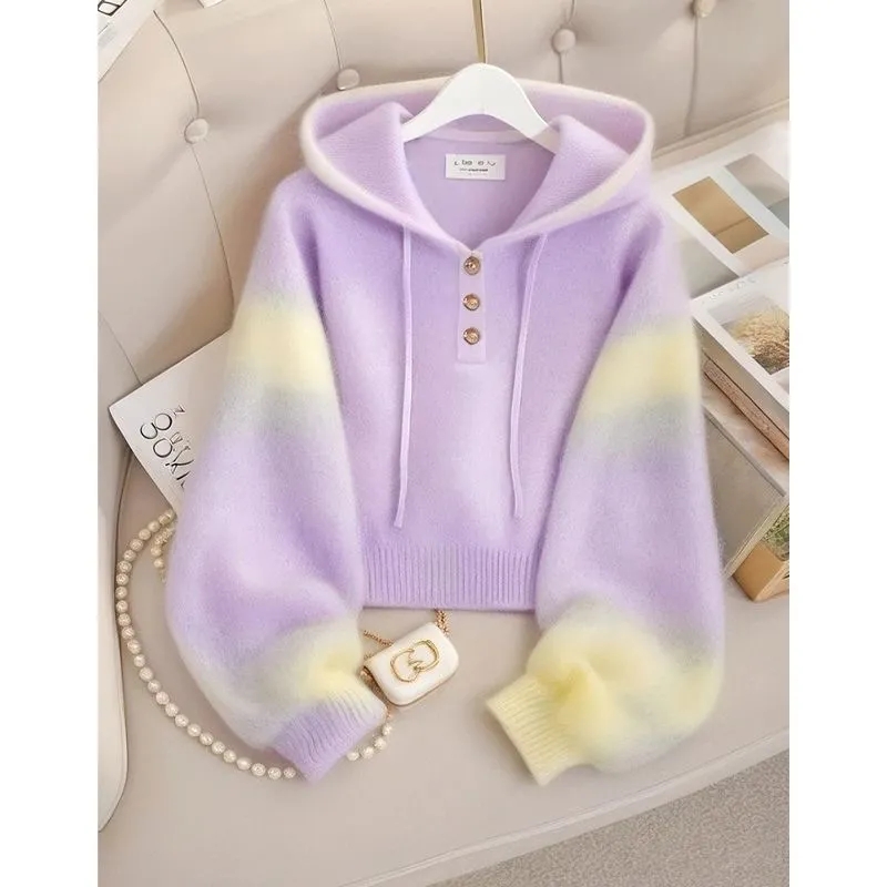 Sudadera con Capucha Holgada d - Street Fashion In Chinese reseña y precio