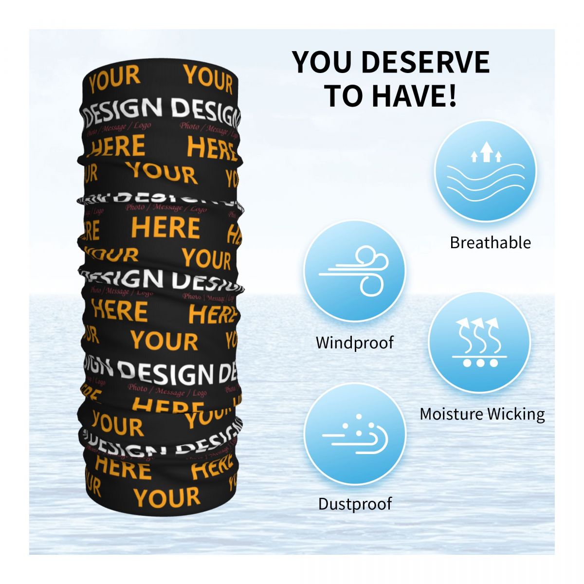 Personaliza tu diseño aquí Ban - Balaclava Face Mask reseña y precio