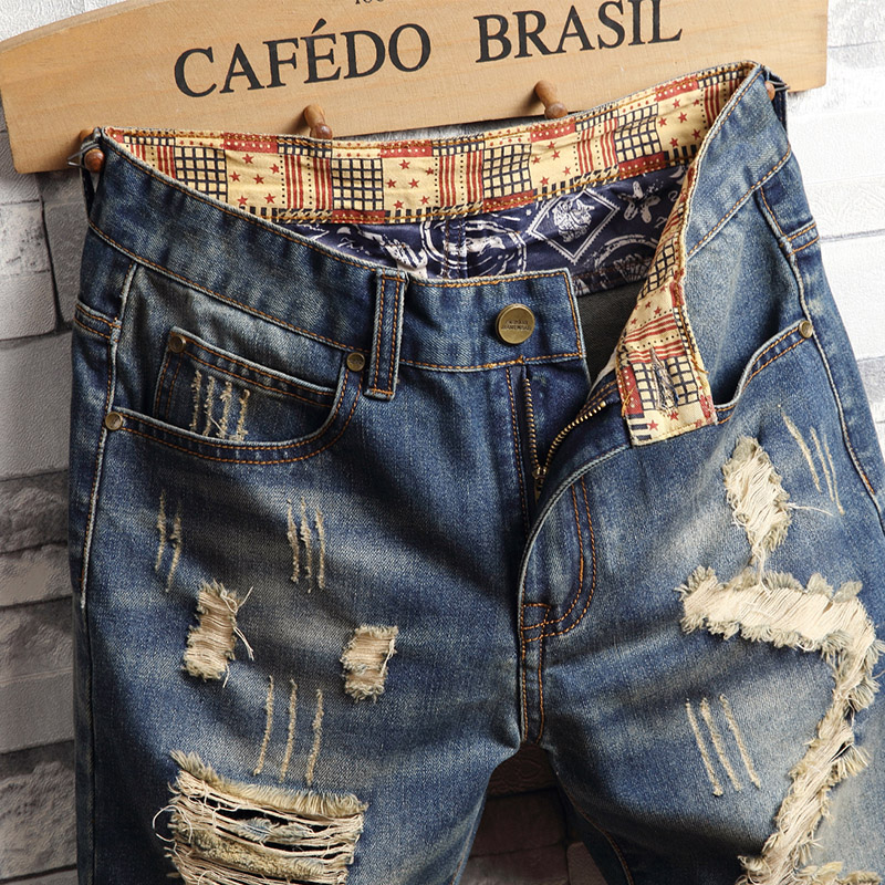 Shorts Vaqueros Rotos de Hip-h - Distressed Jean Rip reseña y precio