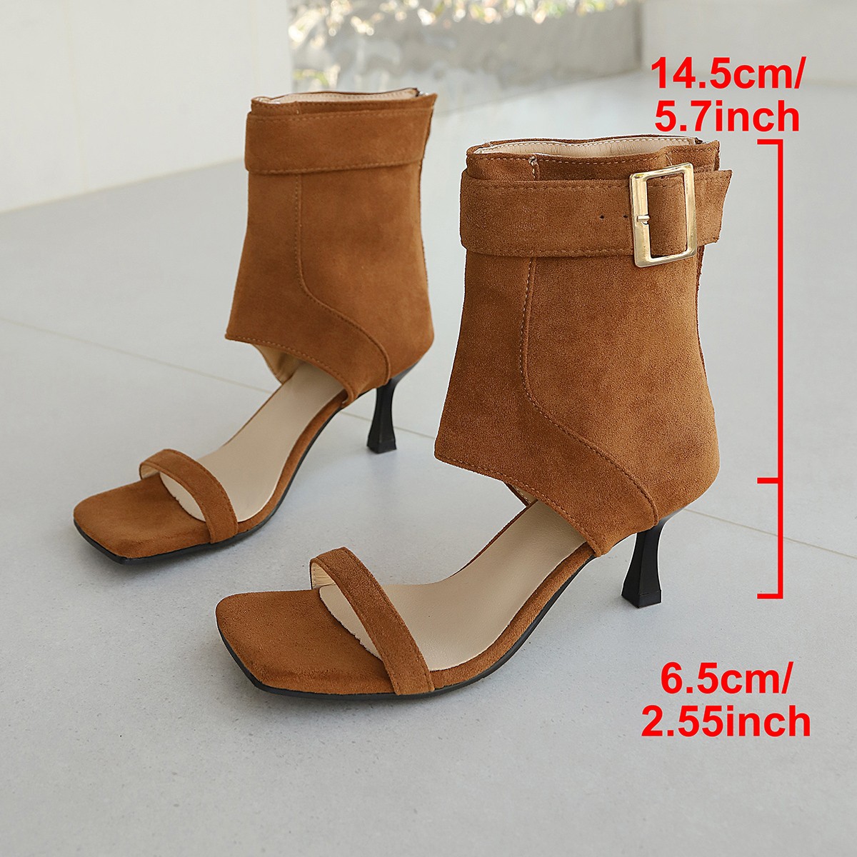 Sandalias de tacón alto con pu - Street Fashion Hot reseña y precio