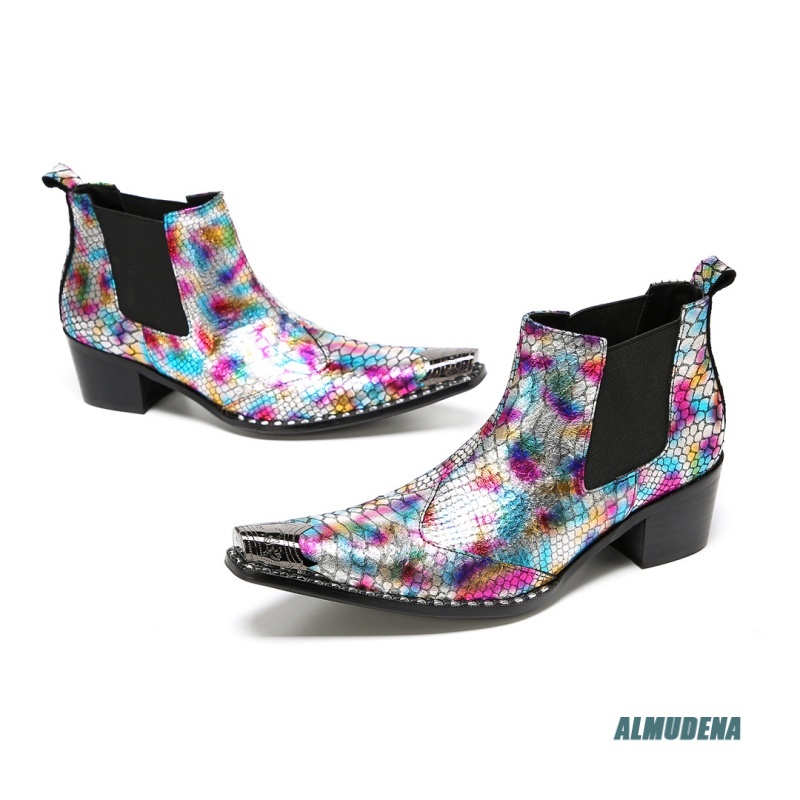 Botines Chelsea de tacón de bl - Street Fashion Dress reseña y precio