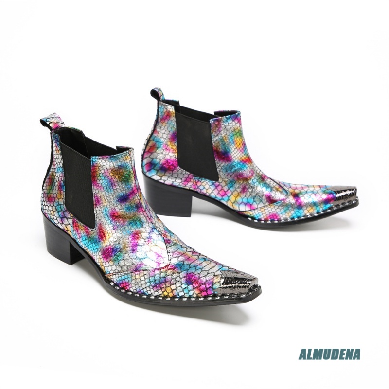 Botines Chelsea de tacón de bl - Street Fashion Dress reseña y precio