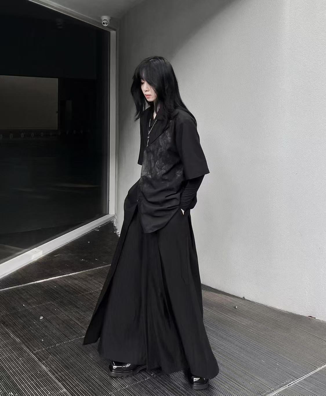 Cool Black nuevo traje de esti - Street Fashion In Chinese reseña y precio