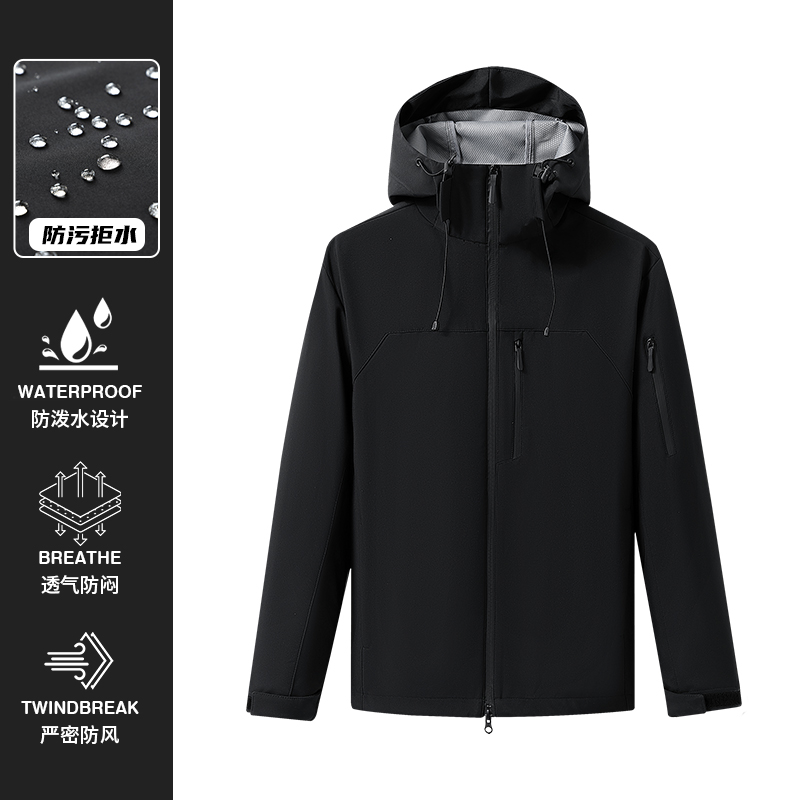 Cortavientos de concha suave p - Windbreak Shell Jacket reseña y precio