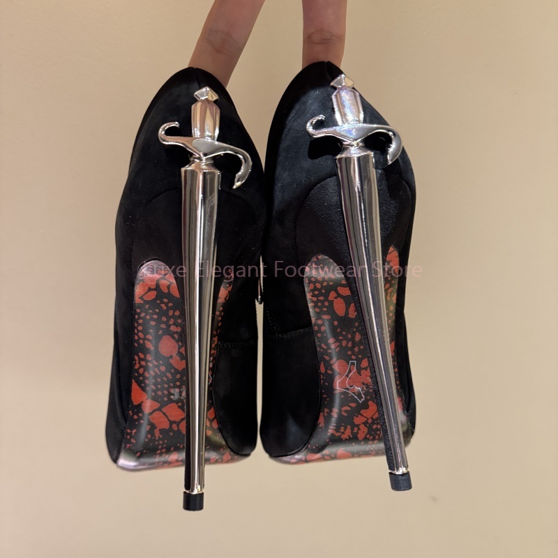 Zapatos de tacón de aguja punt - Street Fashion Dress reseña y precio