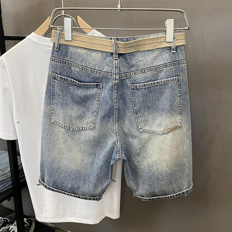 Pantalones vaqueros cortos hol - Distressed Jean Rip reseña y precio