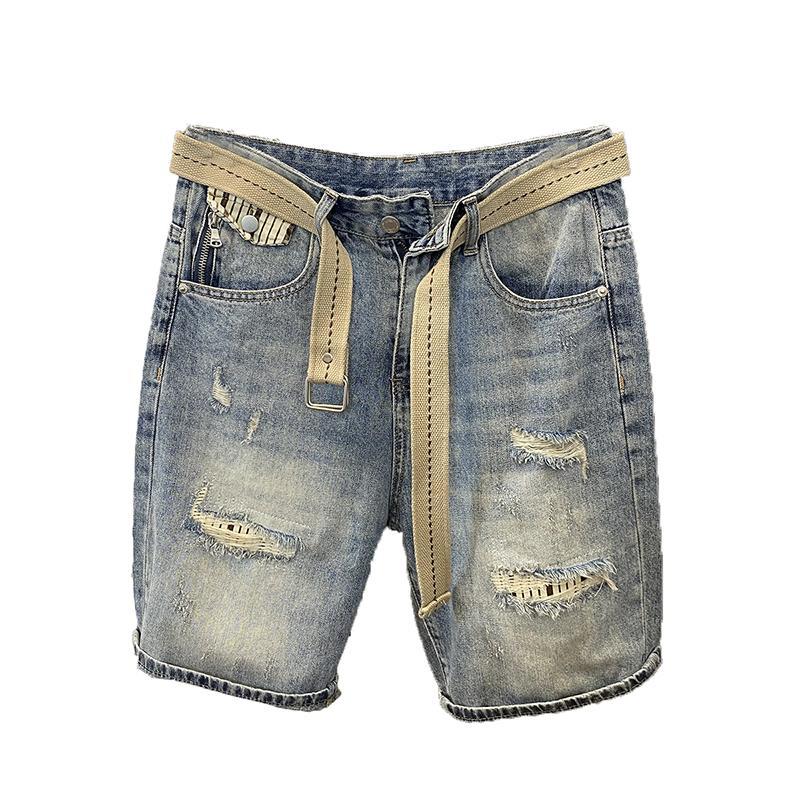 Pantalones vaqueros cortos hol - Distressed Jean Rip reseña y precio