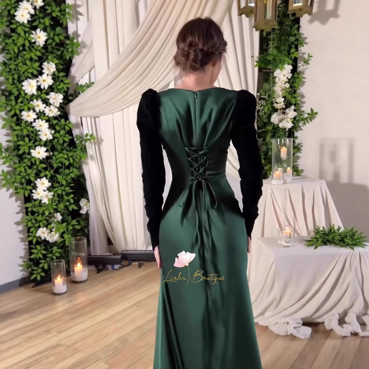 Nuevo Vestido Largo de Moda Ot - Street Fashion Dubai reseña y precio