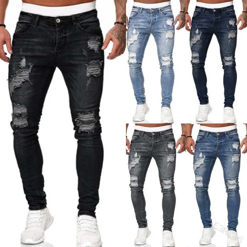 Pantalones vaqueros rasgados p - Distressed Jean Rip reseña y precio