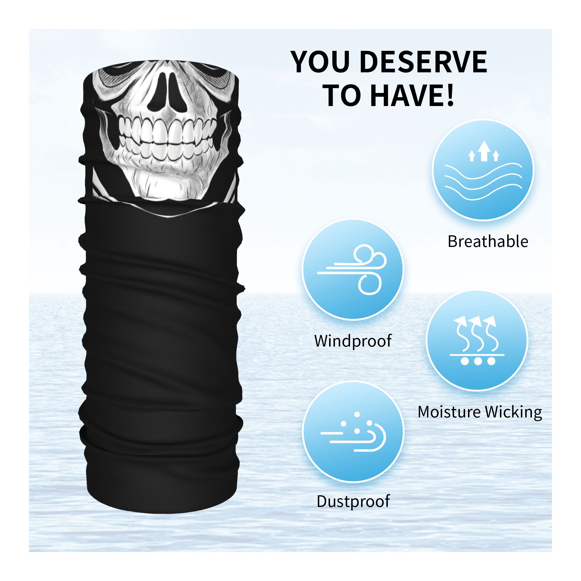 Bufanda de Bandana con diseño  - Balaclava Face Mask reseña y precio