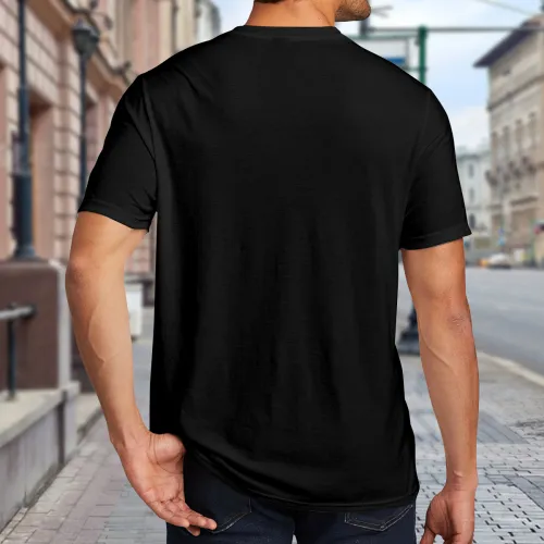 Camiseta de manga corta con es - Street Fashion Logo Design reseña y precio