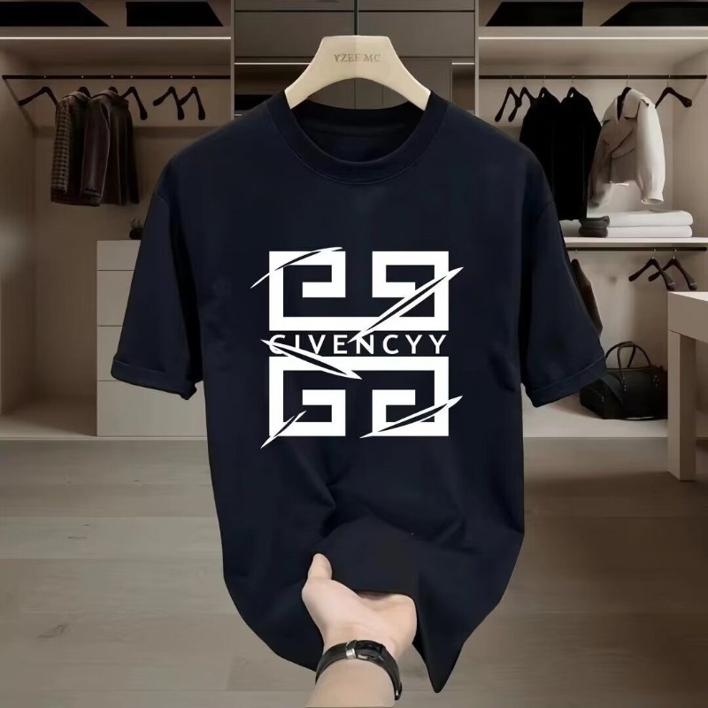 Camiseta de manga corta con lo - Street Fashion Logo Design reseña y precio