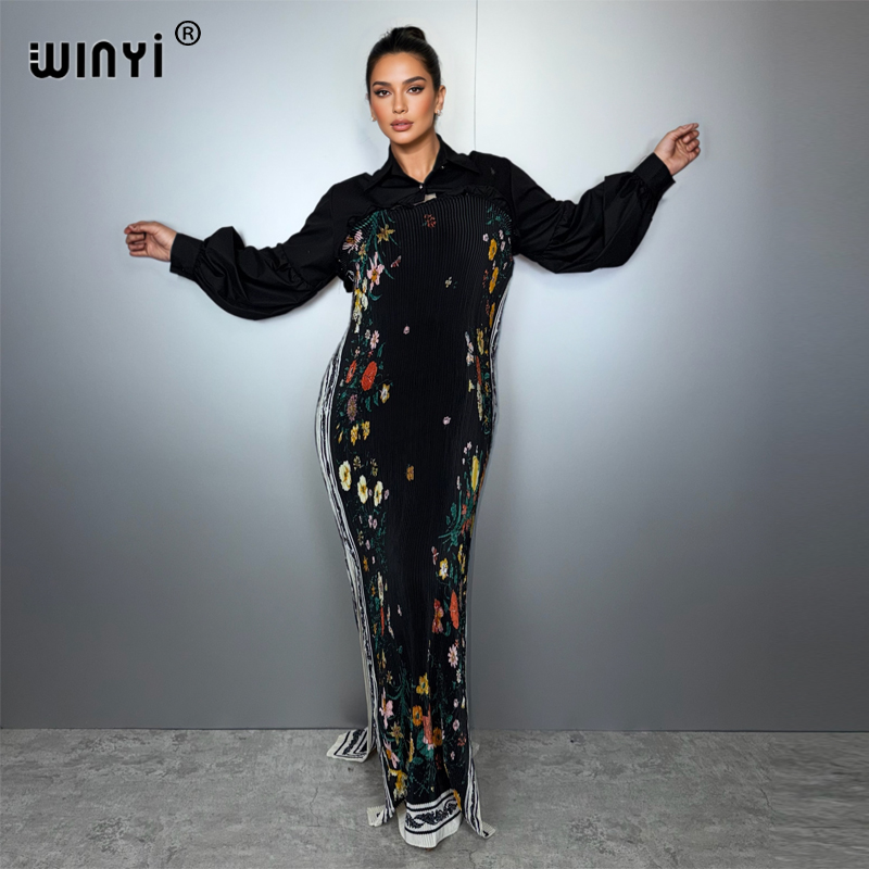 WINYI-vestido ajustado elástic - Street Fashion Dubai reseña y precio