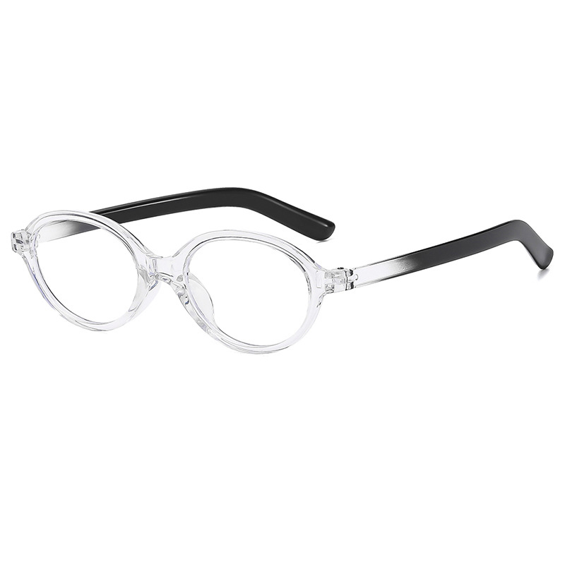 1 par de gafas ovaladas transp - Street Fashion Logo Design reseña y precio