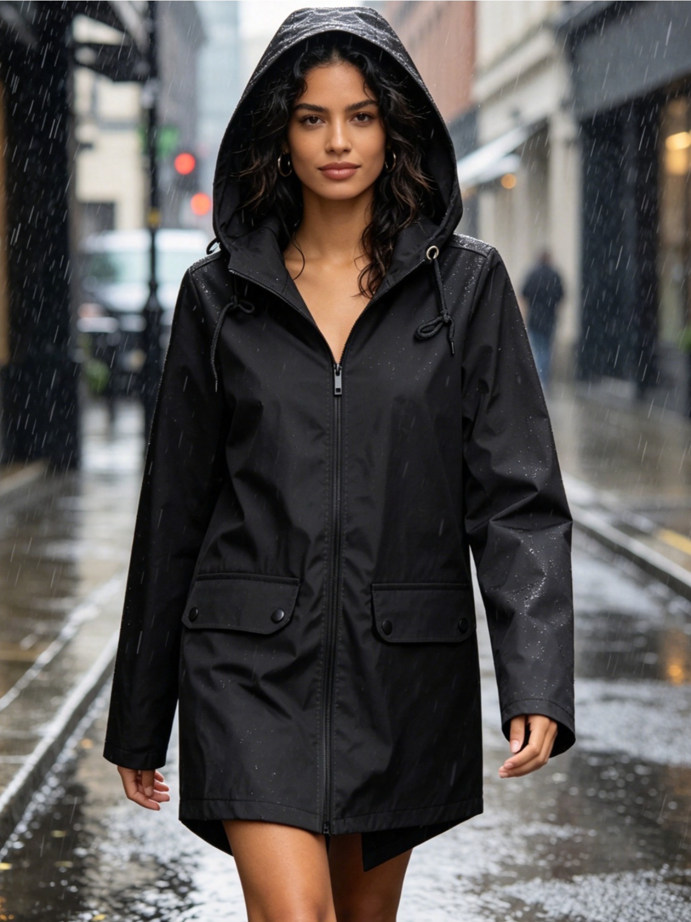 Chaqueta Impermeable Ligera pa - Windbreak Shell Jacket reseña y precio
