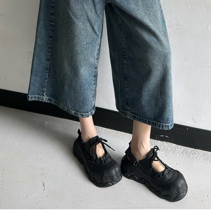 Sandalias Mary Jane de platafo - Street Fashion Luxury reseña y precio