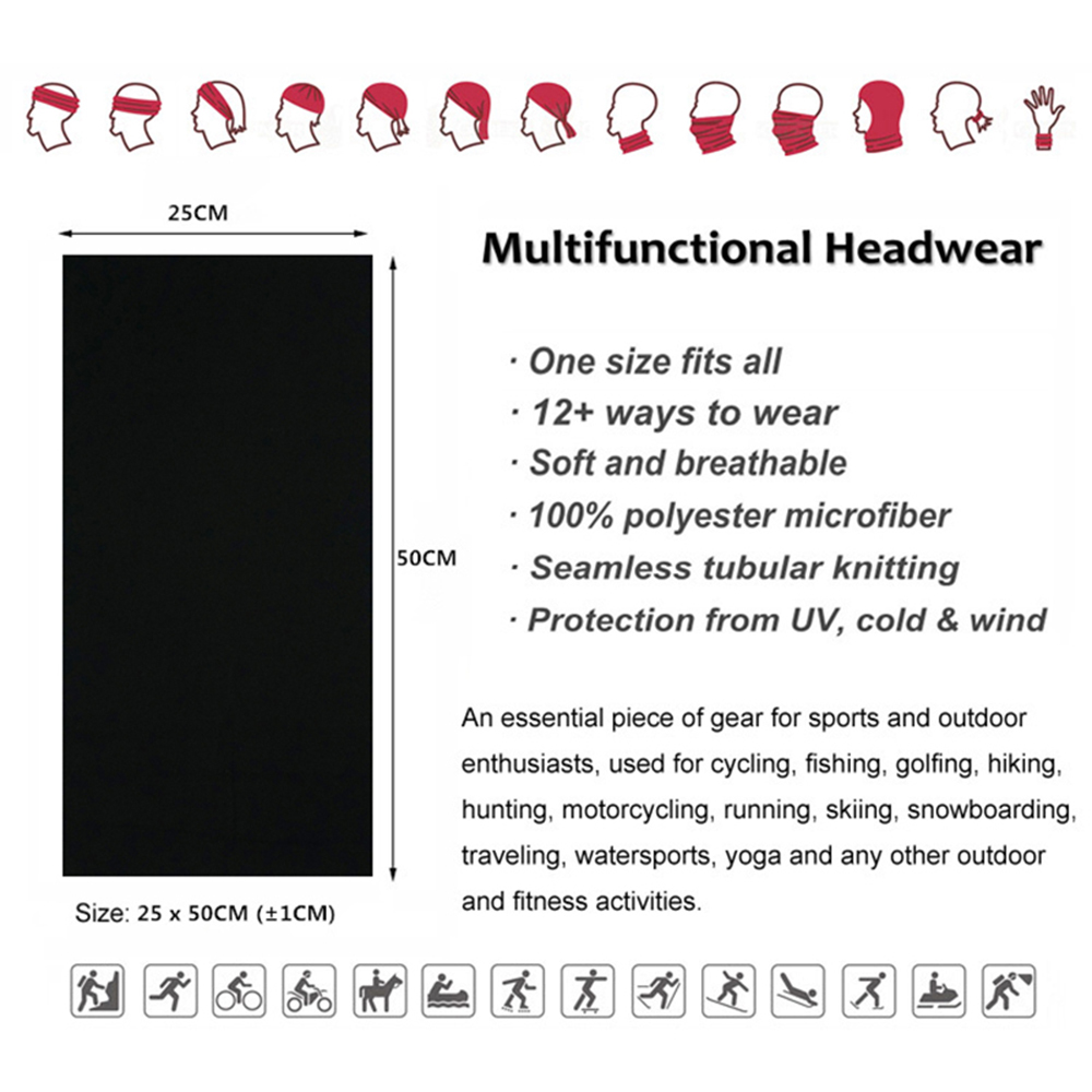 Pañuelos sin costuras de Color - Balaclava Face Mask reseña y precio