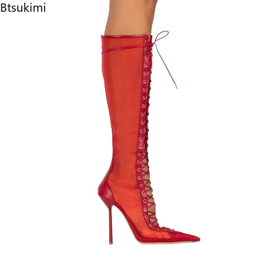 Nuevos zapatos sexys transpare - Street Fashion Luxury reseña y precio
