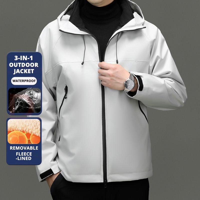 Chaqueta 3 en 1 con forro inte - Windbreak Shell Jacket reseña y precio