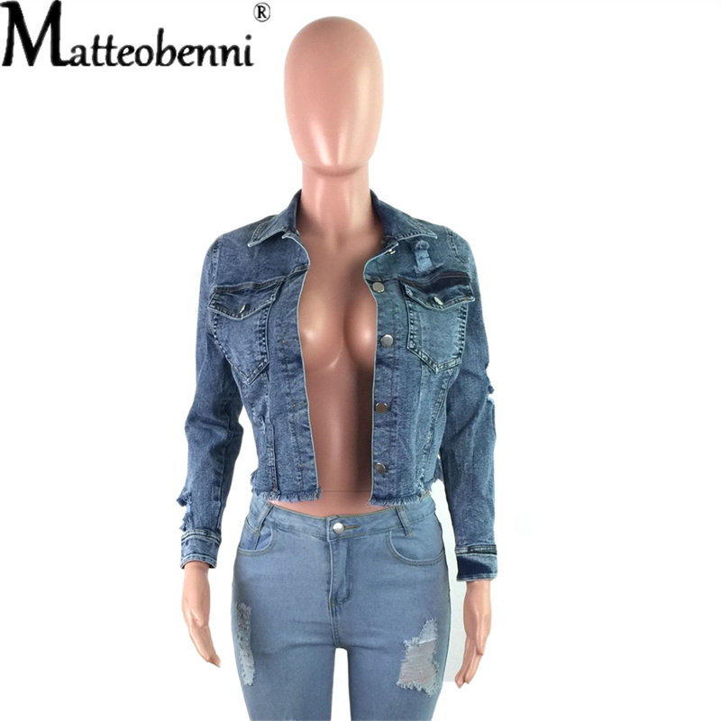 Chaqueta vaquera corta para mu - Distressed Jean Rip reseña y precio