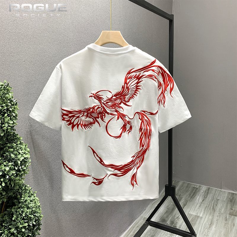 Camiseta de manga corta con bo - Street Fashion In Chinese reseña y precio