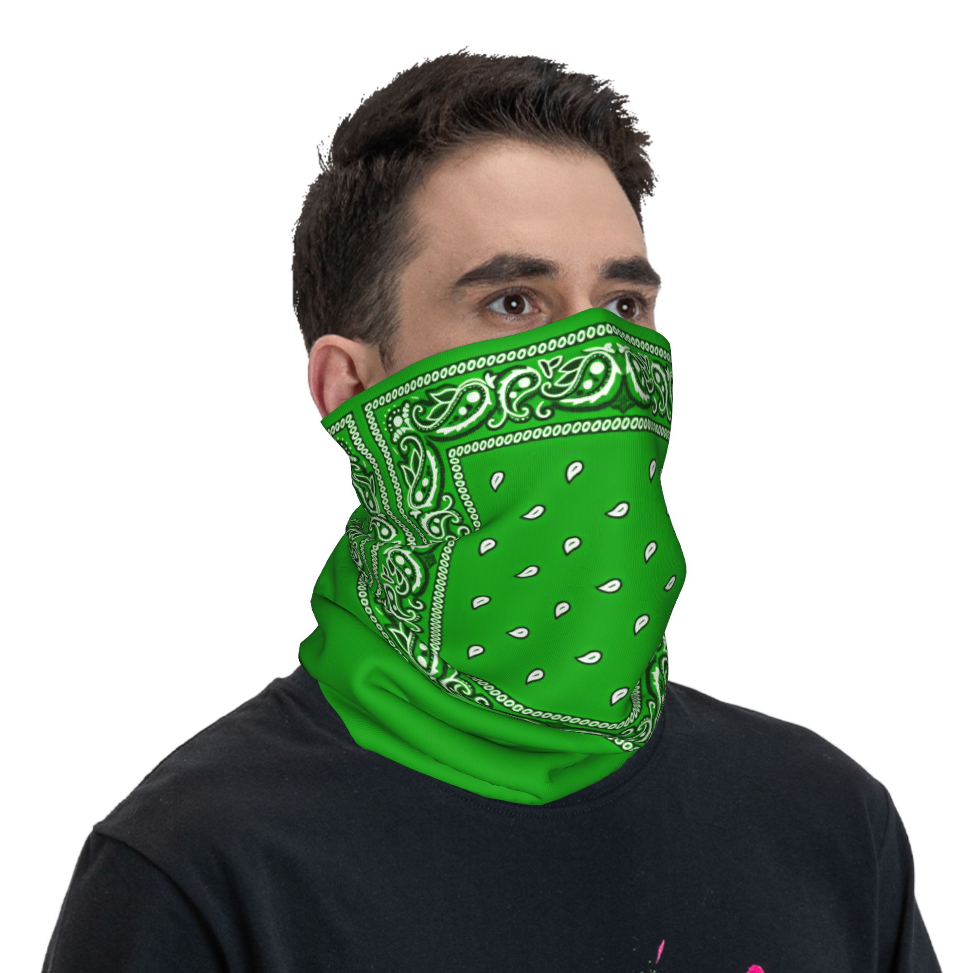 Pañuelo Verde, Máscara de Cicl - Balaclava Face Mask reseña y precio