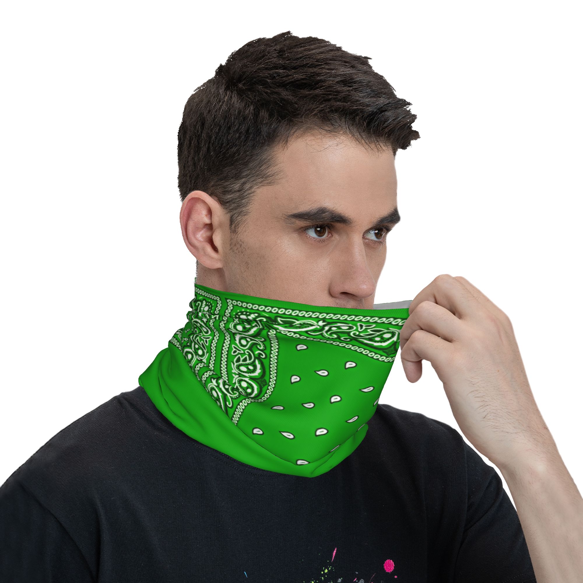 Pañuelo Verde, Máscara de Cicl - Balaclava Face Mask reseña y precio