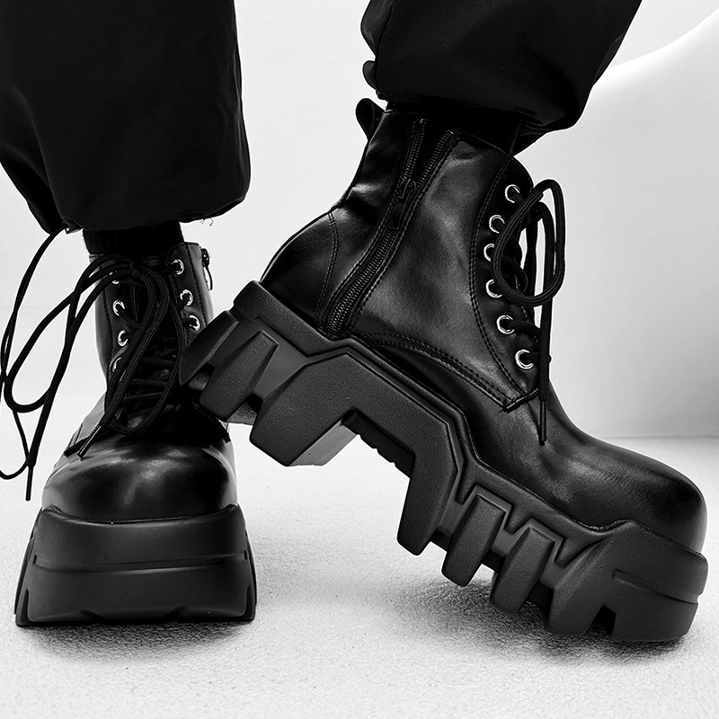 Botas de moda de lujo para hom - Street Fashion Luxury reseña y precio
