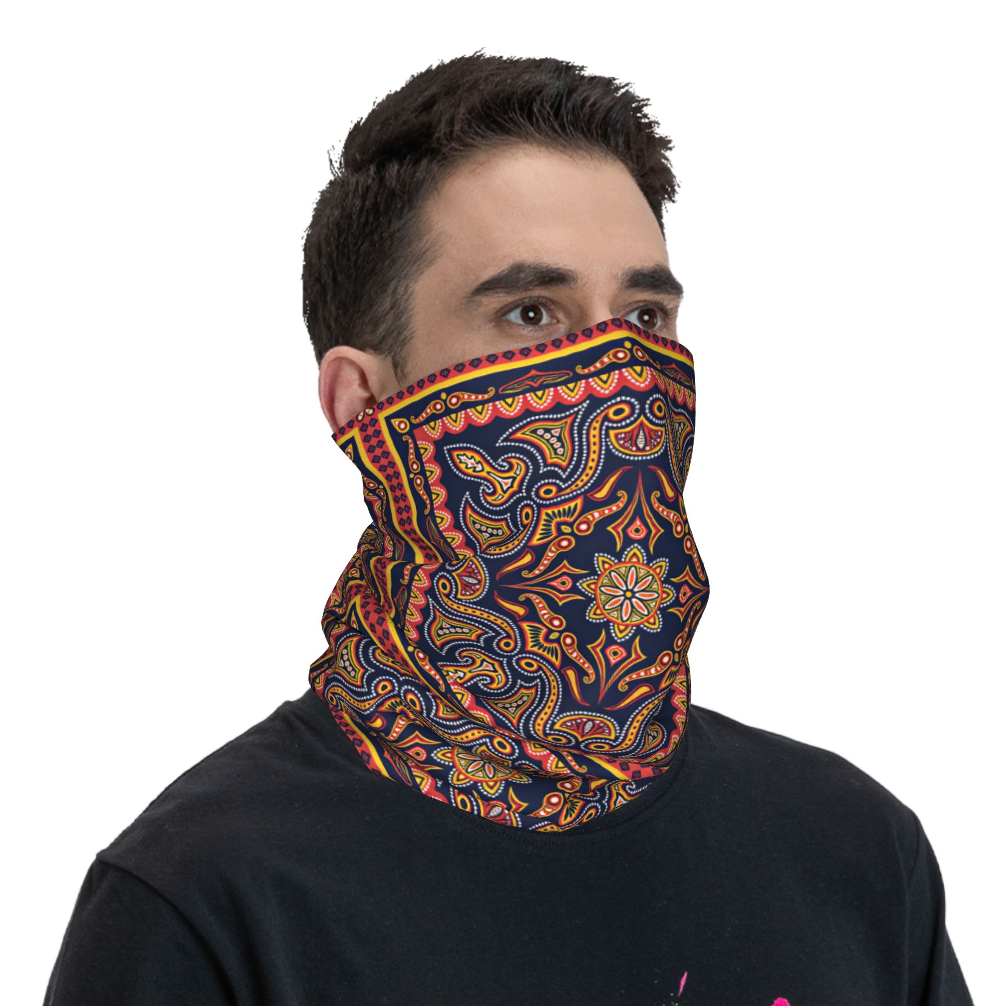 Pasamontañas Étnico con Diseño - Balaclava Face Mask reseña y precio